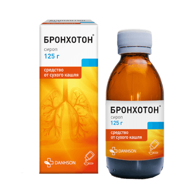 Бронхотон сироп 125г