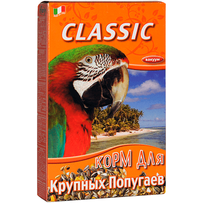 Фиори Classic Корм для попугаев крупных 600г