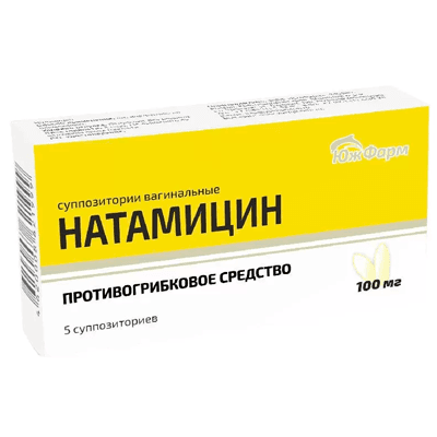 Натамицин супп. ваг. 100мг №5