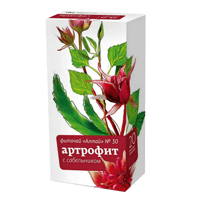 Фиточай Алтай №10 здоровые суставы с сабельником 2г №20