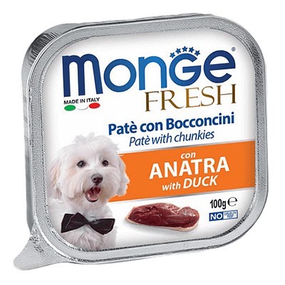 Монж Dog Fresh Корм влажный для собак Курица ламистер 100г