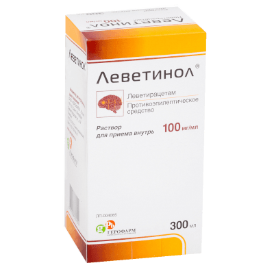 Леветинол р-р для приема внутрь фл. 100мг/мл 300мл Леветинол р-р для приема внутрь фл. 100мг/мл 300мл