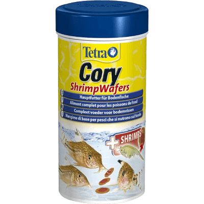 ТетраCory Shrimp Wafers Корм для сомиков-коридорасов пластинки с добавлением креветок 100мл