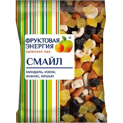 Смесь фруктово-ореховая фрути-смайл 50г