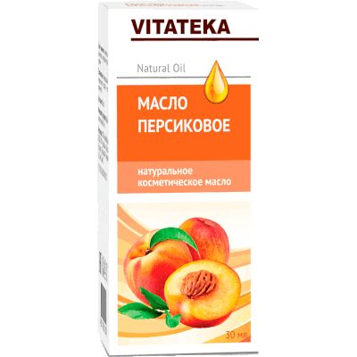 Витатека Масло косметическое Персиковое с вит-антиоксидантным комплексом 30мл