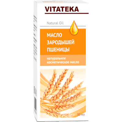 Витатека Масло косметическое зародышей пшеницы с вит-антиоксидатным комплексом 30мл