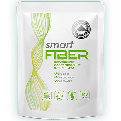Смарт файбер/smart fiber Отруби пищевые 140г