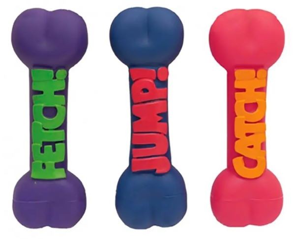 Nunbell Игрушка-пищалка для собак кость (30919-0170) 22,8х7,6см