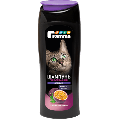 Гамма Шампунь для кошек распутывающий 400мл