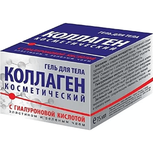 Гель для тела коллаген косметический с гиалуроновой кислотой 75мл Гель для тела коллаген косметический с гиалуроновой кислотой 75мл