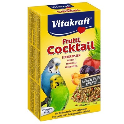 Витакрафт Коктейль для волнистых попугаев Фруктовый 200г