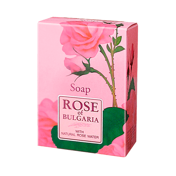 Роза болгарии мыло натуральное косметическое 100г