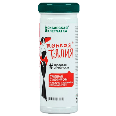 Клетчатка сибирская тонкая талия 170г