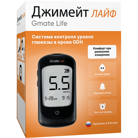 Глюкометр gmate life gdh