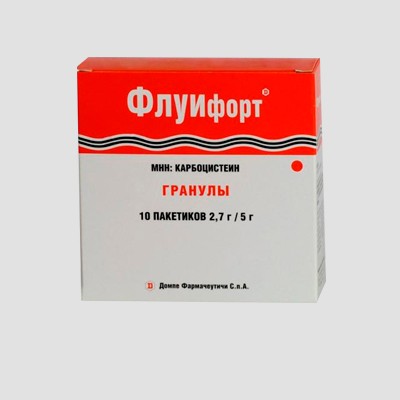 Флуифорт гран. д/сусп. внутр. 2,7г 5г №10