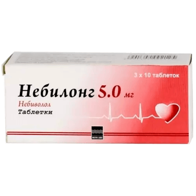 Небилонг табл. 5мг №30