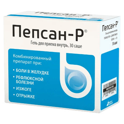 Пепсан-Р гель для приема внутрь саше 10г №30