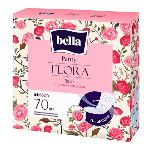 Прокладки ежеднев Белла панти флора роза №70