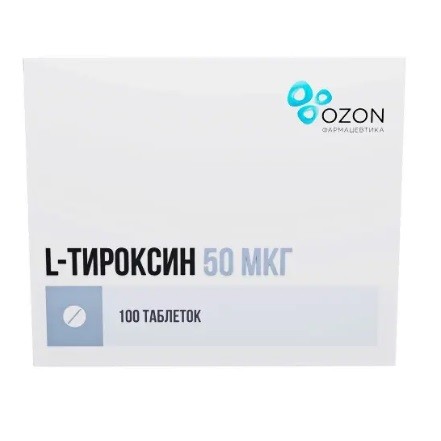 L-Тироксин табл. 50мкг №100