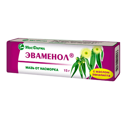 Эваменол мазь назальная 15г №1