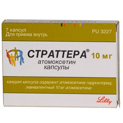 Страттера капс. 10мг №7 Страттера капс. 10мг №7