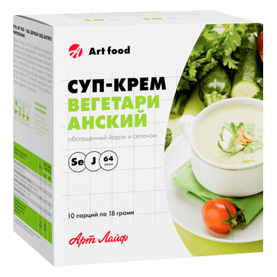 Суп-крем Арт лайф вегетарианский пакет №10