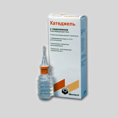Катеджель с лидокаином гель 12,5г №25