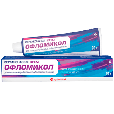 Офломикол крем 2% 20г №1 Офломикол крем 2% 20г №1