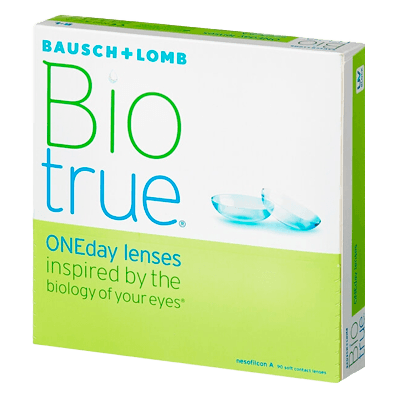 Линзы контактные Oneday Biotrue -2,50 №90 Линзы контактные Oneday Biotrue -2,50 №90