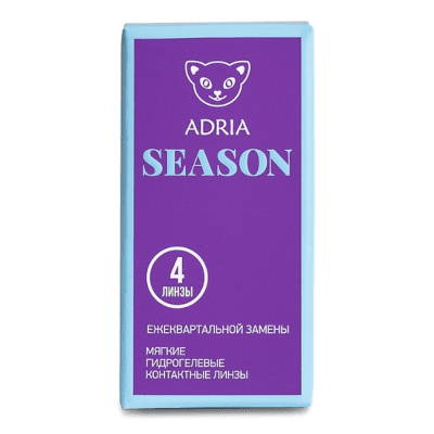 Линзы контактные Morning adria season q38 bc 8,6 -6,50 №4