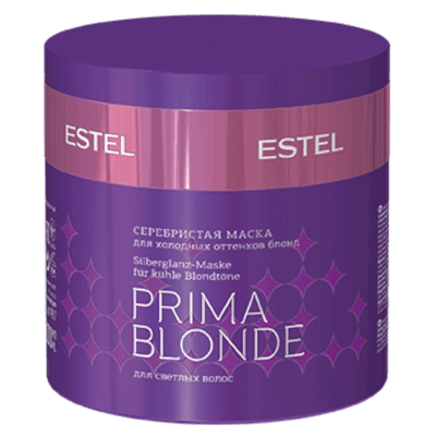 Эстель/estel professional prima blond Маска д/волос Серебристая для холодных оттенков Блонд 300мл