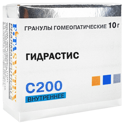 Гидрастис С200 гран. гомеопат. 10г