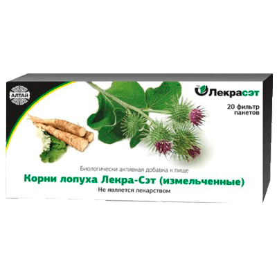 Лопуха корень фиточай 1,5г №20