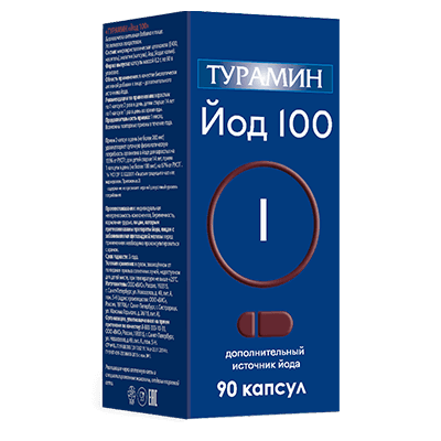Турамин Йод 100 капс. №90