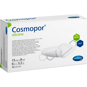 Повязка пластырного типа Космопор силикон/Cosmopor silicone 15х8см №10 Повязка пластырного типа Космопор силикон/Cosmopor silicone 15х8см №10