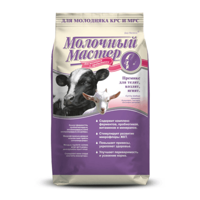 Молочный мастер Кормовая добавка для МРС продуктивный 800г
