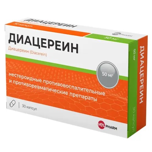 Диацереин Велфарм капс. 50мг №30