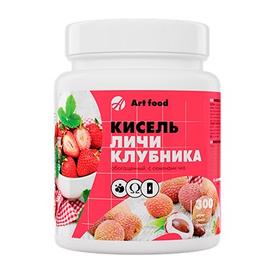 Кисель Арт лайф личи-клубника 300г Кисель Арт лайф личи-клубника 300г