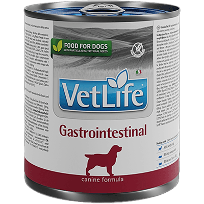 Фармина Vet Life Gastrointestinal Корм влажный для собак диета при нарушениях пищеварения паштет 300г