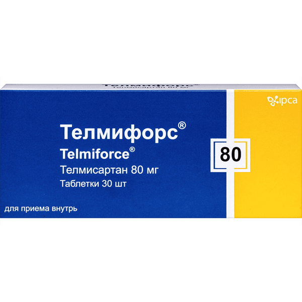 Телмифорс табл. 80мг №30