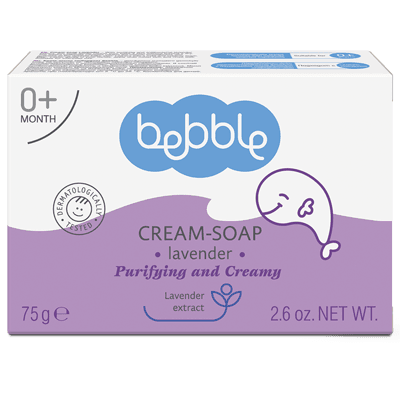 Bebble Крем-мыло твердое с экстрактом лаванды 75г