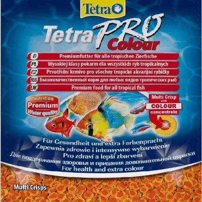 Тетра Pro Color Корм для тропических рыб яркость окраса чипс саше 12г Тетра Pro Color Корм для тропических рыб яркость окраса чипс саше 12г