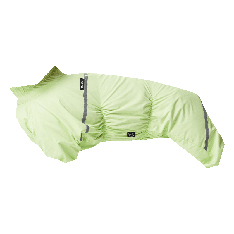 ЛионПетс Дождевик для собак корги (сука) салатовый р.1 50х35-46х53-60см(LPK-9125-4-1s)