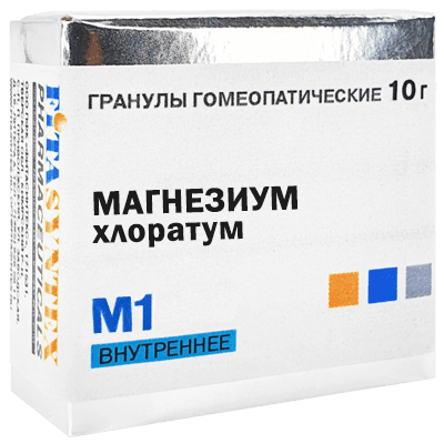 Магнезиум хлоратум М1 гран. гомеопат. 10г