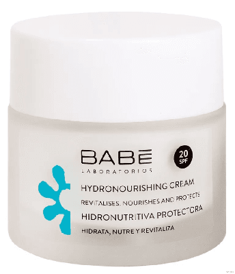 Бабе/babe Крем для лица увлажняющий питательный SPF20 50мл Бабе/babe Крем для лица увлажняющий питательный SPF20 50мл