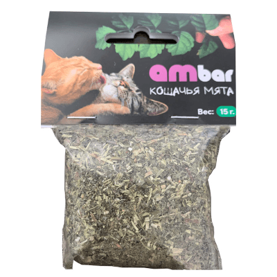 Амбар (Ambar) Лакомство для кошек кошачья мята 15г