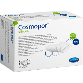 Повязка пластырного типа Космопор силикон/Cosmopor silicone 7,2х5см №10 Повязка пластырного типа Космопор силикон/Cosmopor silicone 7,2х5см №10