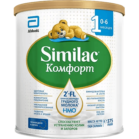 Симилак комфорт 1 Смесь сухая молочная 375г