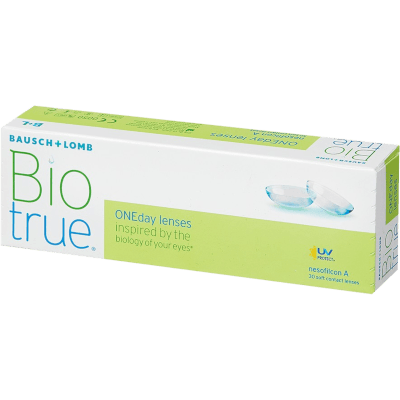 Линзы контактные Oneday Biotrue -1,75 №30