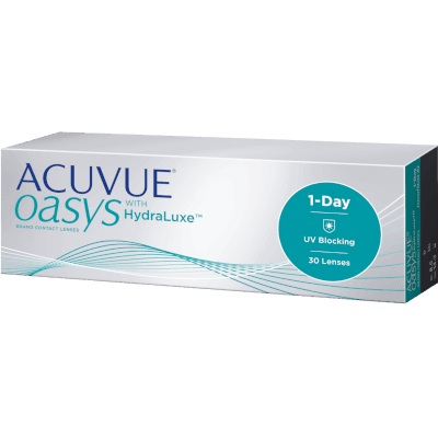 Линзы контактные 1 day Acuvue oasys hydraluxe bc 8,5 -1,00 №30